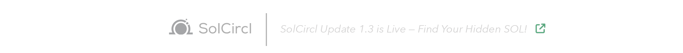 SolCircl Version Update